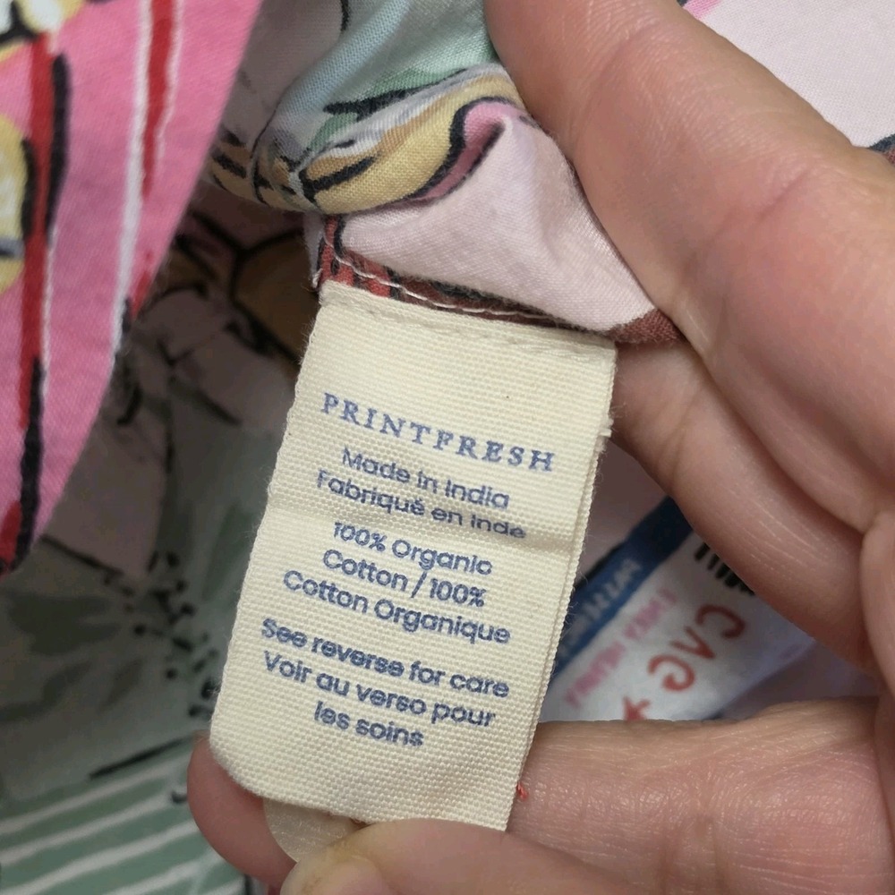 Printfresh x Emily Henry Happy Place Pink Emotional Baggage Short PJ Set Sz M - Picture 8 of 14